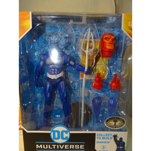 McFarlane DC Multiverse JL Task Force Complete Set Sealed BAF Darkseid - Picture 3 of 16